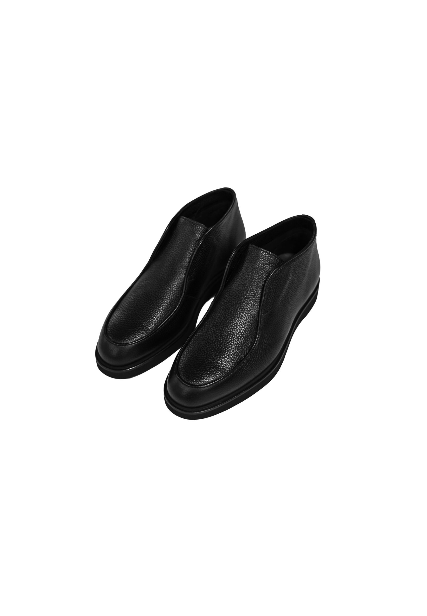 Qara Dənəvər Slip On Ayaqqabı